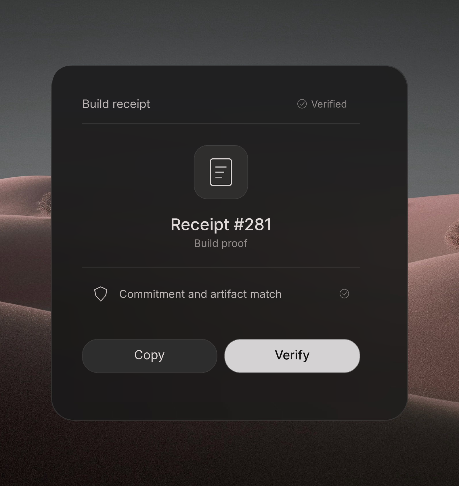 Luawl verification workspace showing execution proof and handling status.